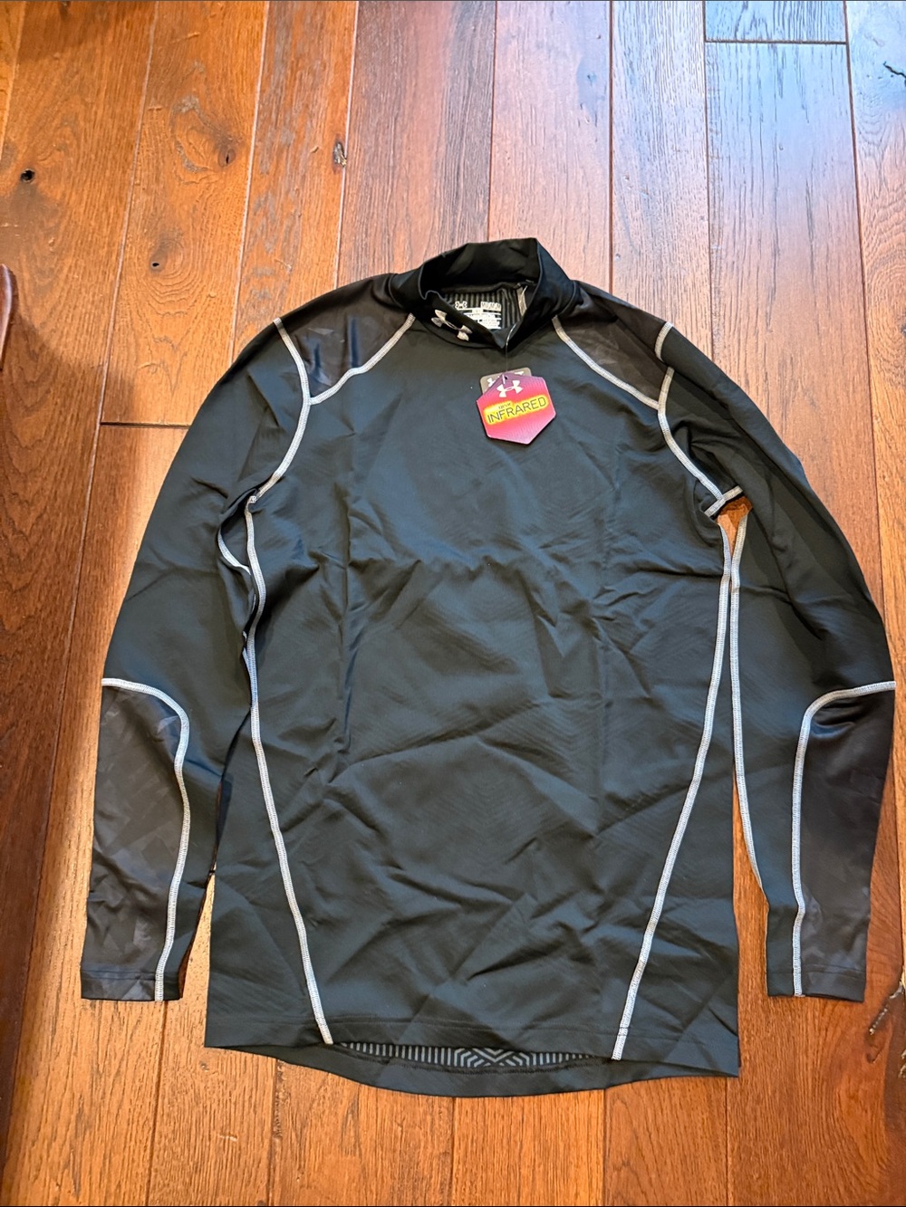 Under Armour Black Cold Gear Infrared Performance Long Sleeve Compression Shirt